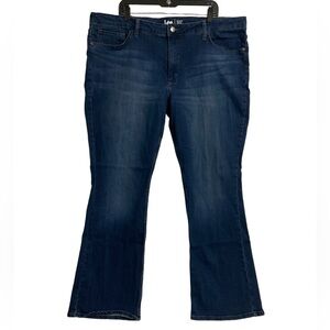 Lee Regular Fit Boot Cut Dark Denim Jeans 24M